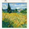 Van Gogh-Green Wheat Field with Cypress Poster Van Gogh-Green Wheat Field with Cypress Poster