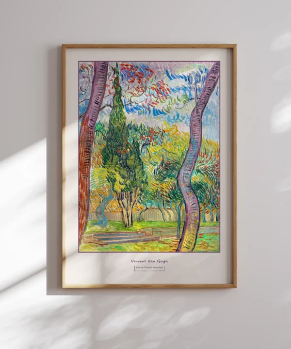 Van Gogh-Hospital Park Poster