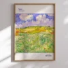 Van Gogh-Plain at Auvers Poster Van Gogh-Plain at Auvers Poster