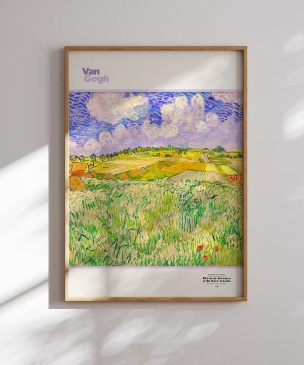 Van Gogh-Plain at Auvers Poster
