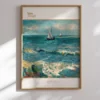 Van Gogh - Seascape near Les Saintes Poster
