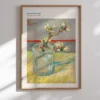 Van Gogh - Sprig of Flowering Almond Poster
