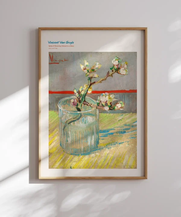 Van Gogh-Sprig of Flowering Almond Poster