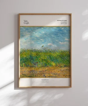 Van Gogh-Wheatfield with Partridge Poster