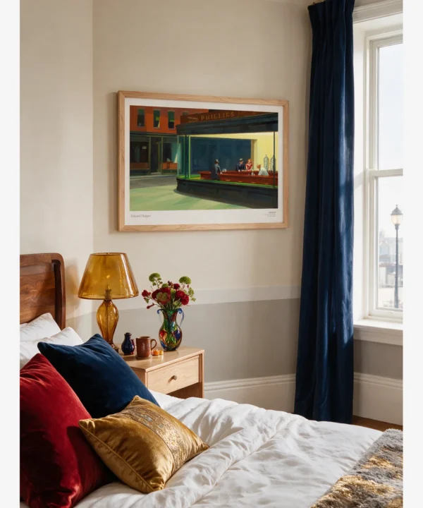 Edward Hopper-Nighthawks Poster