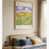 Yatak Odası için Van Gogh-Plain at Auvers Poster Van Gogh-Plain at Auvers Poster