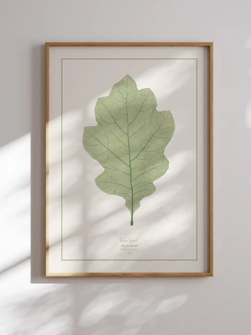 Alois Auer-Oak Leaf Poster