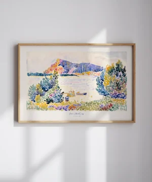 Henri Edmond Cross-Cap Negre Poster