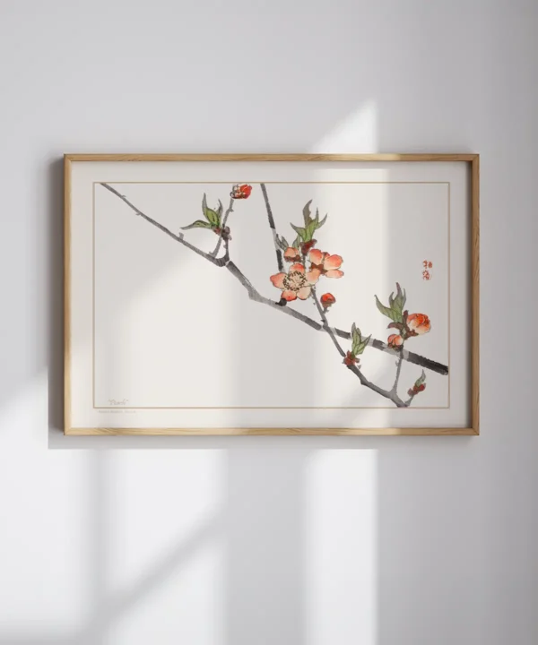 Kono Bairei-Peach Poster