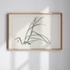 Kono Bairei-Poaceae Poster Vintage Art Poster Set