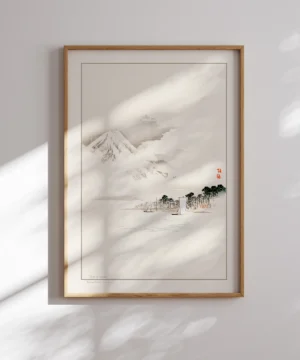 Kono Bairei-View of Mount Poster Kono Bairei-View of Mount Poster