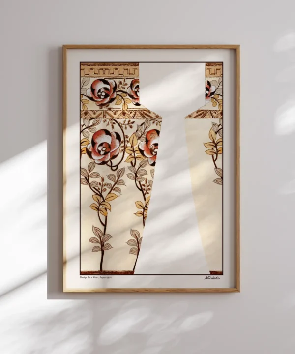 Noritake-Vase Design Poster Noritake-Vase Design Poster