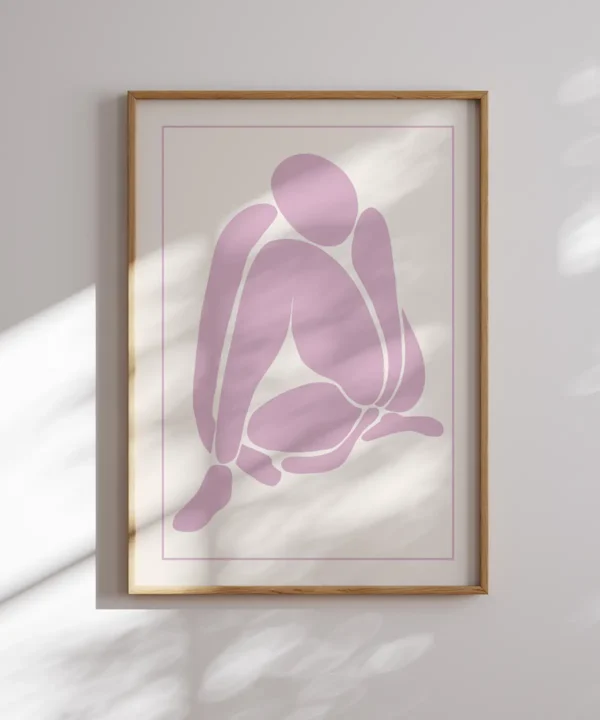 Sitting Pose Poster Sitting Pose Poster