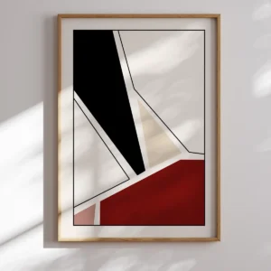 Sliding Shapes Poster