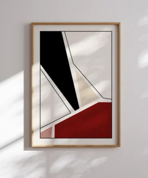 Sliding Shapes Poster