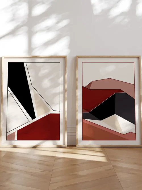 Sliding Shapes and Surfaces Poster Set
