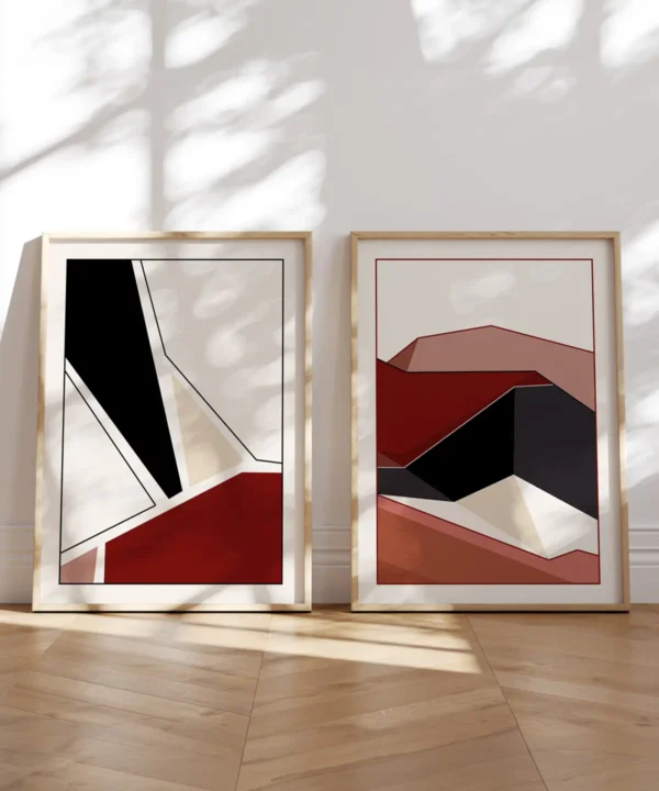 Sliding Shapes and Surfaces Poster Set Sliding Shapes and Surfaces Poster Set