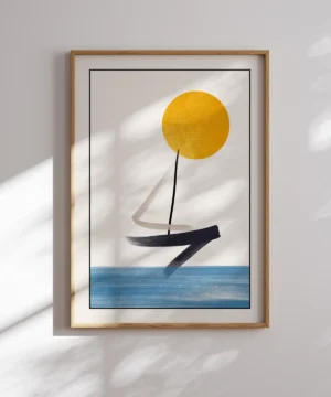 The Boat Poster