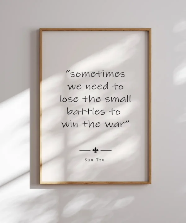 Tipografik-Sometimes We Need Poster