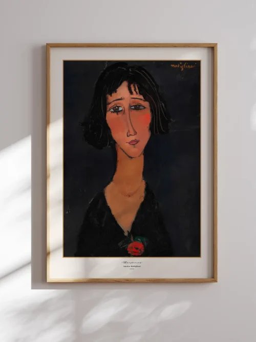 Amedeo Modigliani-Margherita Poster