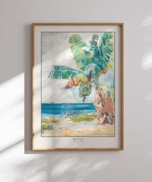 Winslow Homer-Banana Tree Nassau Poster