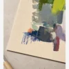 Cam Vazoda Beyaz Kala Çiçekleri Poster