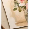 Cam Vazoda Pastel Güller Buketi Poster