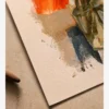 Cam Vazoda Turuncu Gelincikler Poster