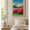 Hasui Kawase-Fuji from Azalea Garden Poster