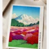 Hasui Kawase-Fuji from Azalea Garden Poster