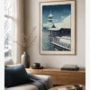 Hasui Kawase-Kiyomizu Temple in Snow Poster