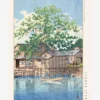 Hasui Kawase-Kuri Ferry at Funabori Poster