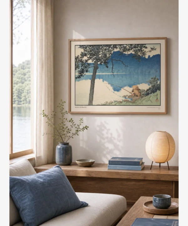Hasui Kawase-Lake Matsubara Poster