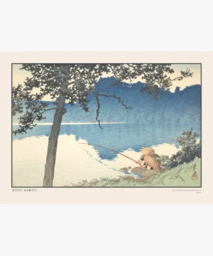 Hasui Kawase-Lake Matsubara Poster