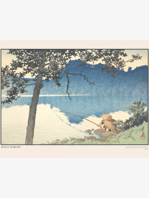 Hasui Kawase-Lake Matsubara Poster