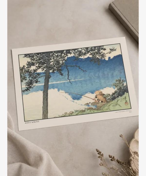 Hasui Kawase-Lake Matsubara Poster