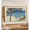 Hasui Kawase-Lake Matsubara Poster