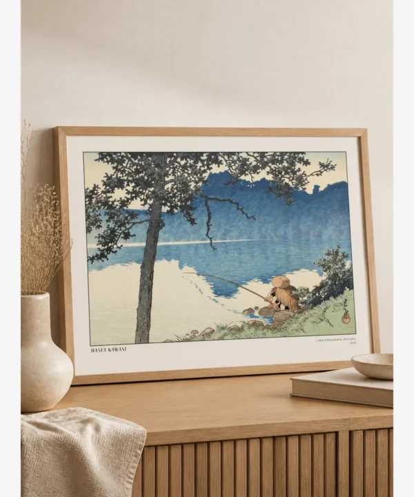 Hasui Kawase-Lake Matsubara Poster