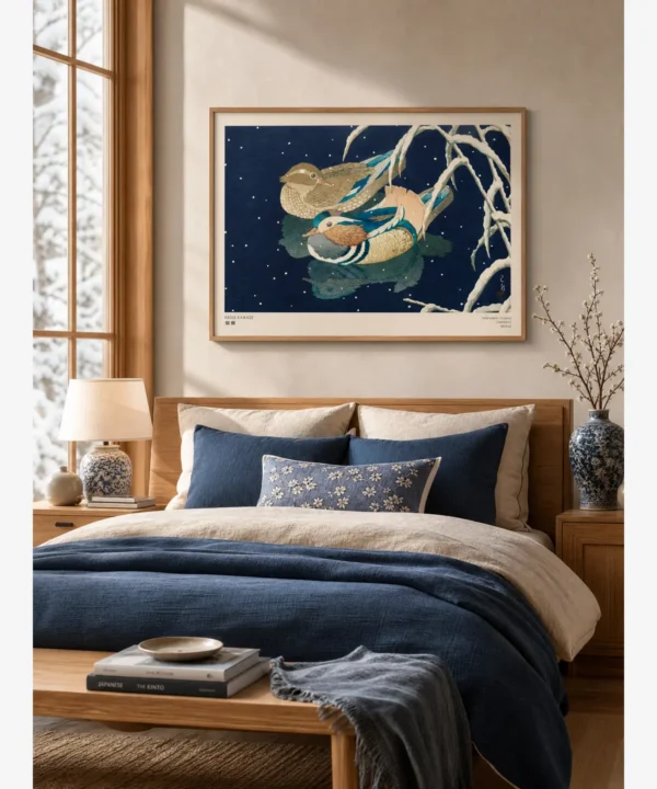 Hasui Kawase-Mandarin Ducks Poster