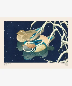 Hasui Kawase-Mandarin Ducks Poster
