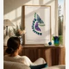 Kamisaka Sekka-Two Japanese Butterflies Poster