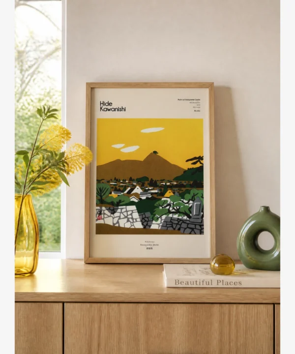 Kawanishi Hide-Ruins of Sasayama Castle Poster