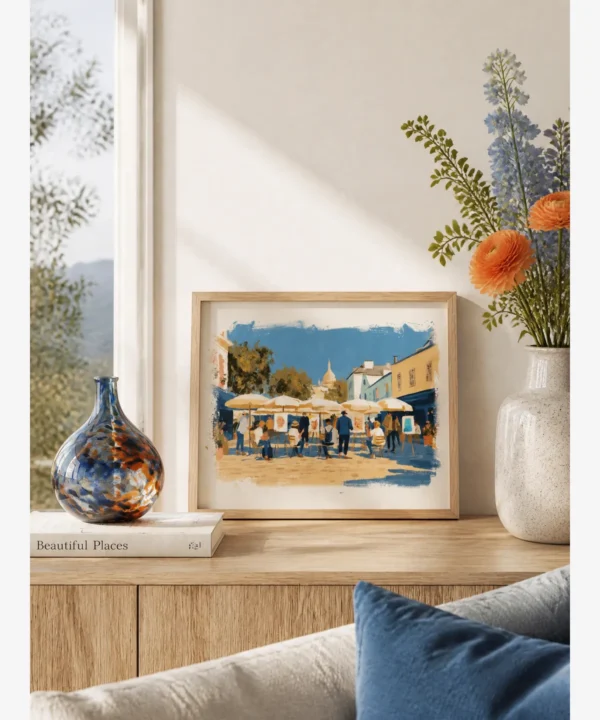Paris – Montmartre Ressamlar Poster