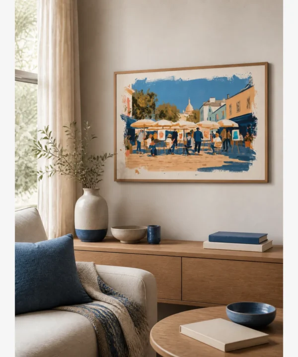 Paris – Montmartre Ressamlar Poster