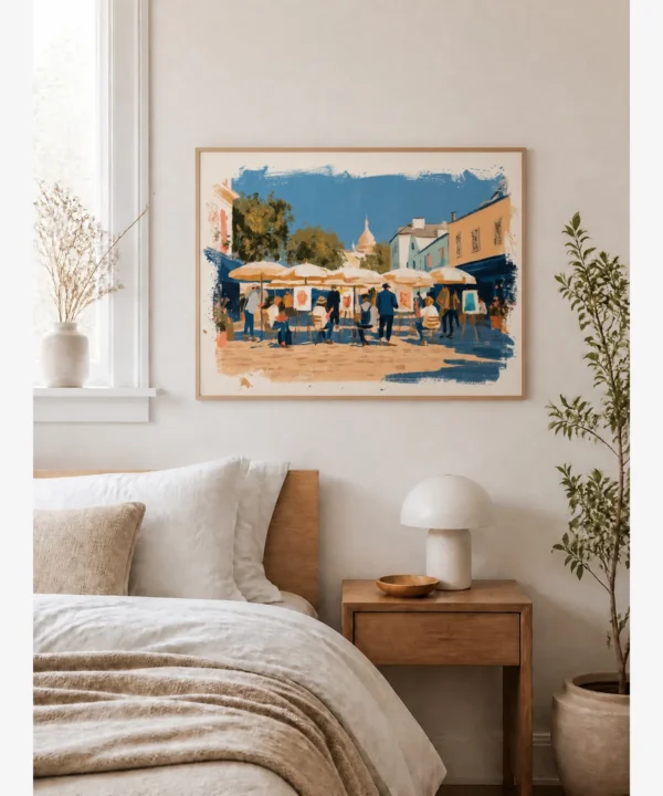 Paris – Montmartre Ressamlar Poster