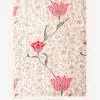 William Morris-Pink on a Cream Poster