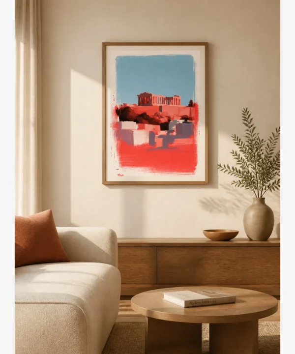 Atina Akropolis Poster