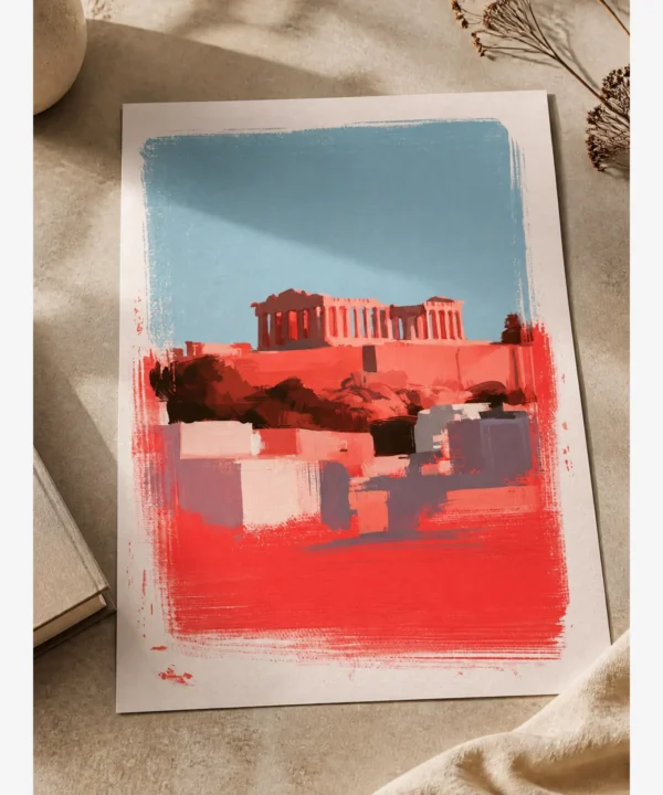 Atina Akropolis Poster