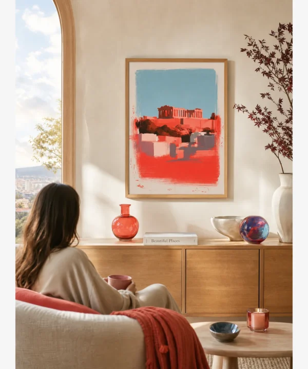 Atina Akropolis Poster