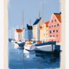 Kopenhag Nyhavn Limanı Poster